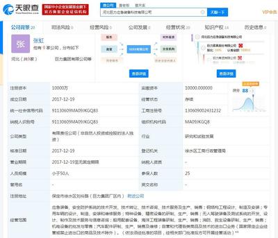 巨力索具全資子公司獲得實用新型專利，提升網站設計及技術咨詢能力
